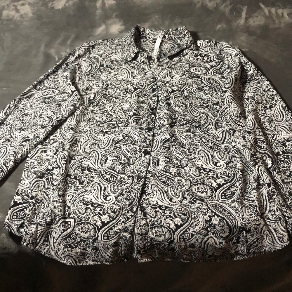 Long sleeve blouse